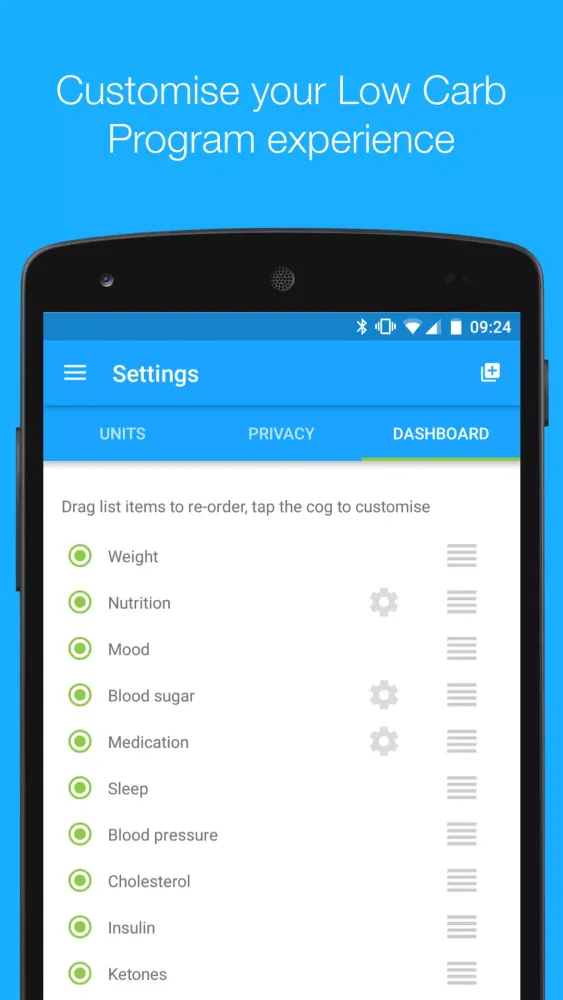 Low Carb Program Screenshots