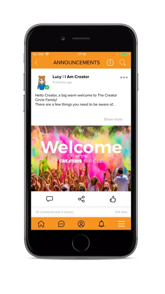 Creators Circle Screenshots