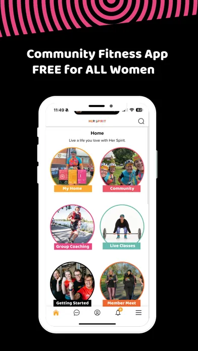 Zrzuty ekranu Her Spirit: Fitness for Women