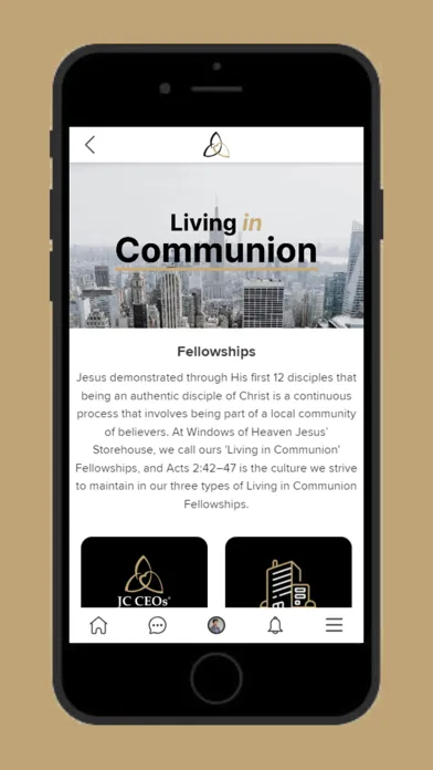 Communion Fellowships スクリーンショット