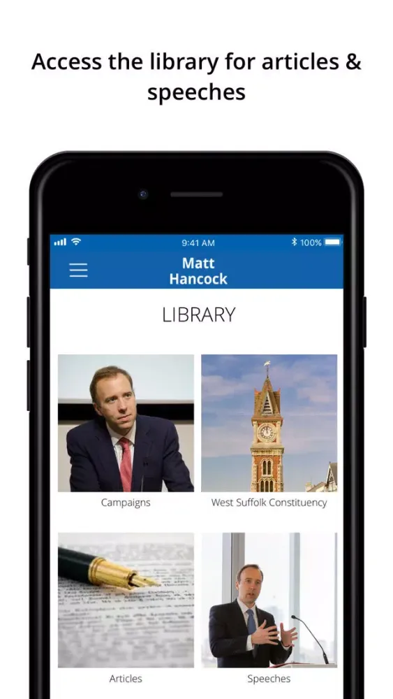 Matt Hancock MP Screenshots