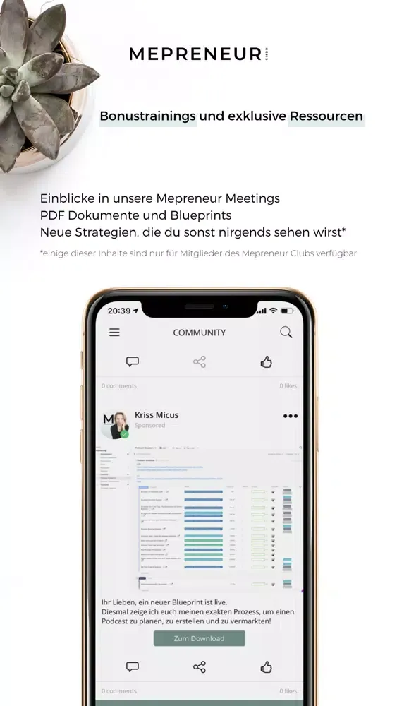 Mepreneur Screenshots