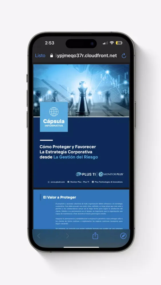 Capturas de pantalla de Plus TI