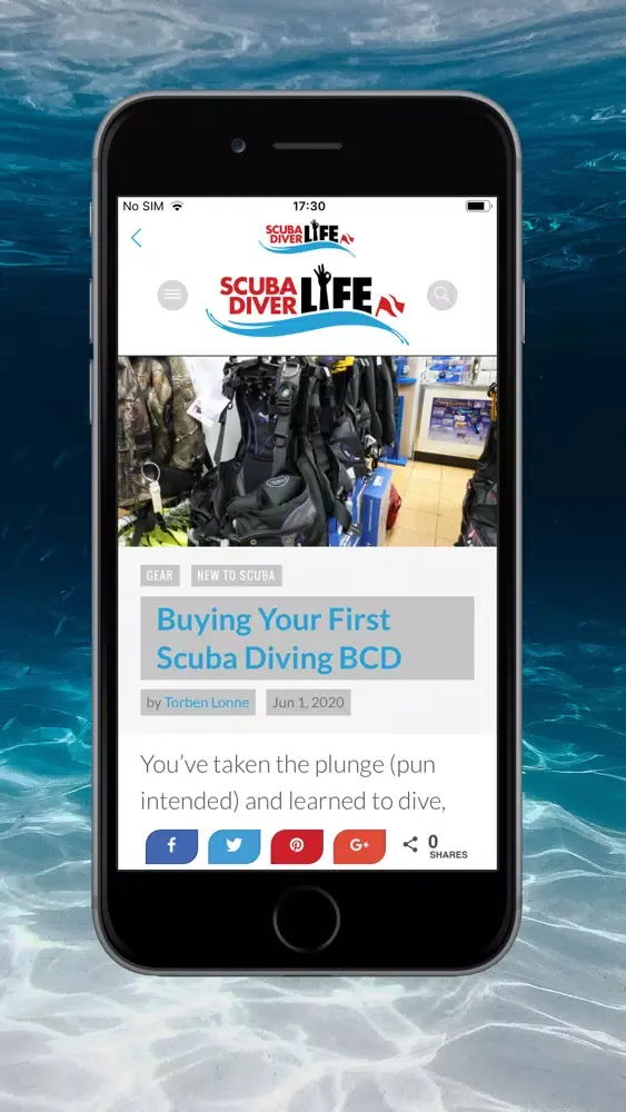 Tangkapan skrin Scuba Diver Life