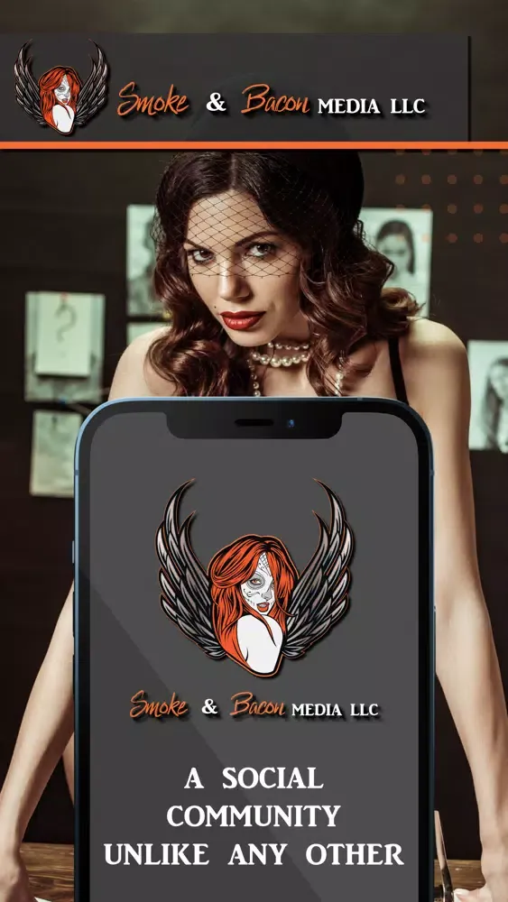 Smoke & Bacon Social Media App স্ক্রিনশট