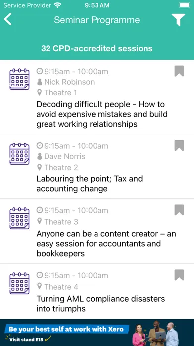 Capturas de tela do Accountex Manchester 2024