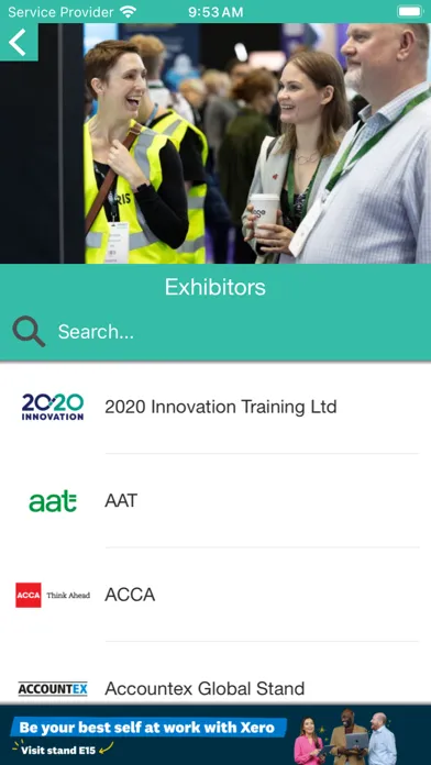 Capturas de tela do Accountex Manchester 2024