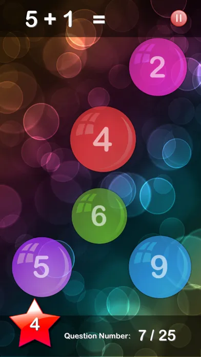 Bubble Maths Lite Ekran Görüntüleri
