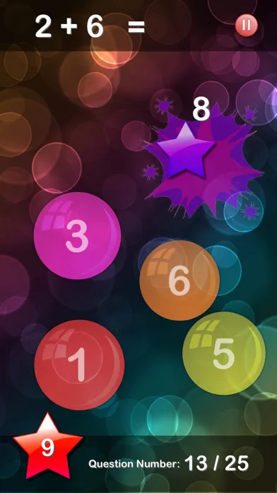Bubble Maths Lite Ekran Görüntüleri