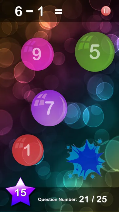 Bubble Maths Lite Ekran Görüntüleri