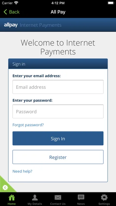Arcon Customer App Screenshots