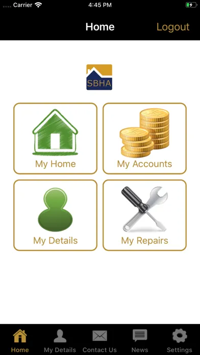 My SBHA Customer App Ekran Görüntüleri
