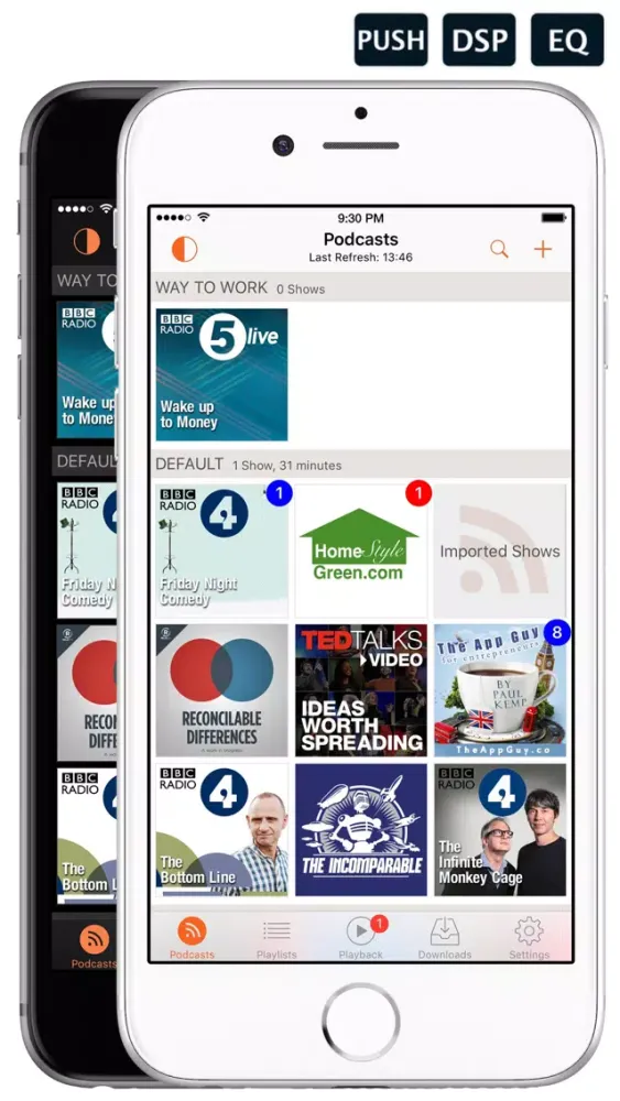 ภาพหน้าจอของ RSSRadio (Premium)
