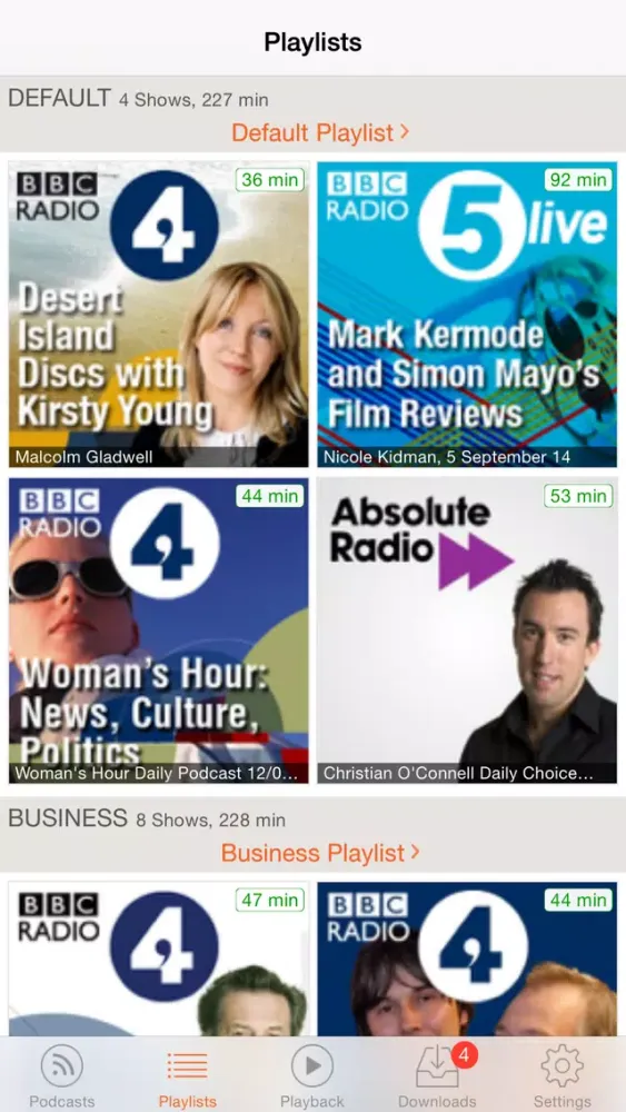 ภาพหน้าจอของ RSSRadio (Premium)
