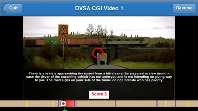 ภาพหน้าจอของ Driving Theory 4 All - Hazard Perception Videos Vol 1 for UK Driving Theory Test - Free