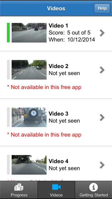Driving Theory 4 All - Hazard Perception Videos Vol 2 for UK Driving Theory Test - Free应用截图