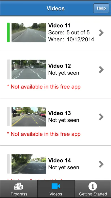 Driving Theory 4 All - Hazard Perception Videos Vol 3 for UK Driving Theory Test - Free Screenshots