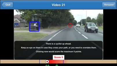 Ảnh chụp màn hình của Driving Theory 4 All - Hazard Perception Videos Vol 4 for UK Driving Theory Test - Free