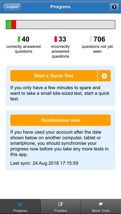 ADI Driving Theory Test 2019应用截图