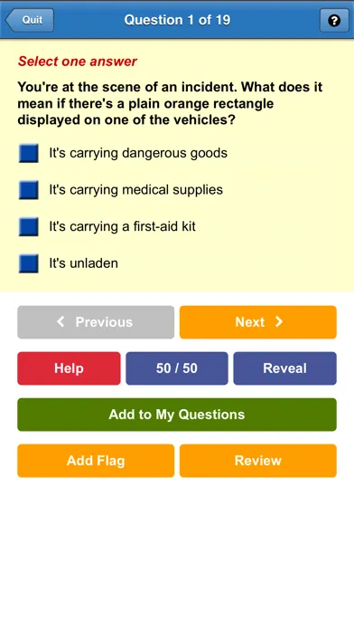 PCV Driving Theory Test 2019 Screenshots