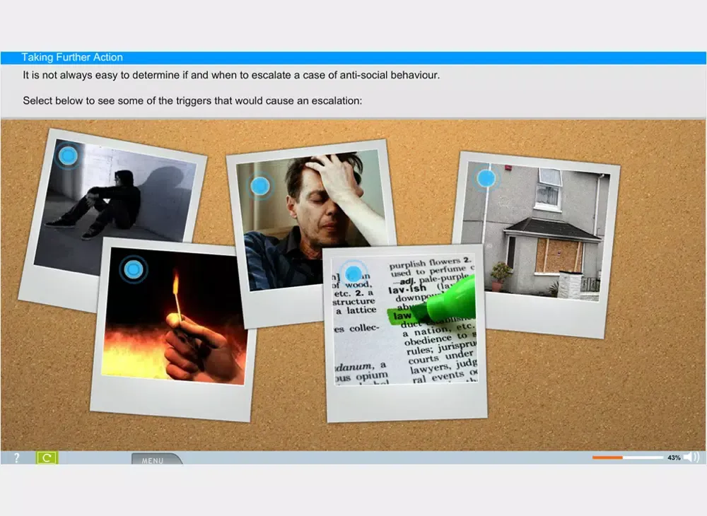 ภาพหน้าจอของ Anti Social Behaviour for Community Safety Officers iPad 