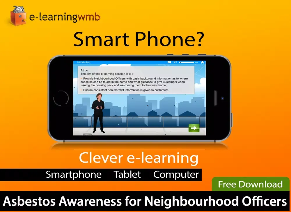 Capturas de tela do Asbestos Awareness for Neighbourhood Officers iPad 