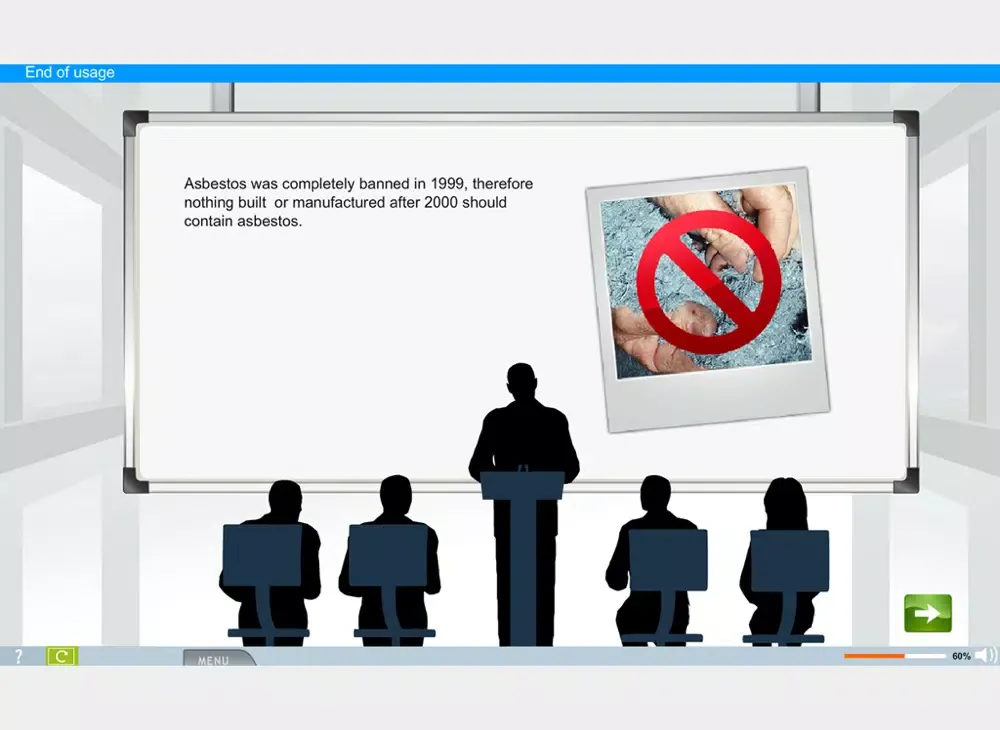 Capturas de tela do Asbestos Awareness for Neighbourhood Officers iPad 