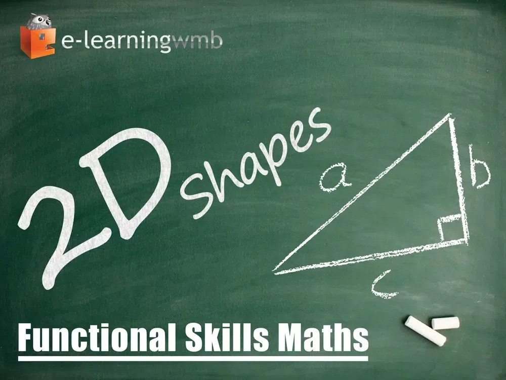 Tangkapan skrin Functional Skills Maths 2D Shapes iPad