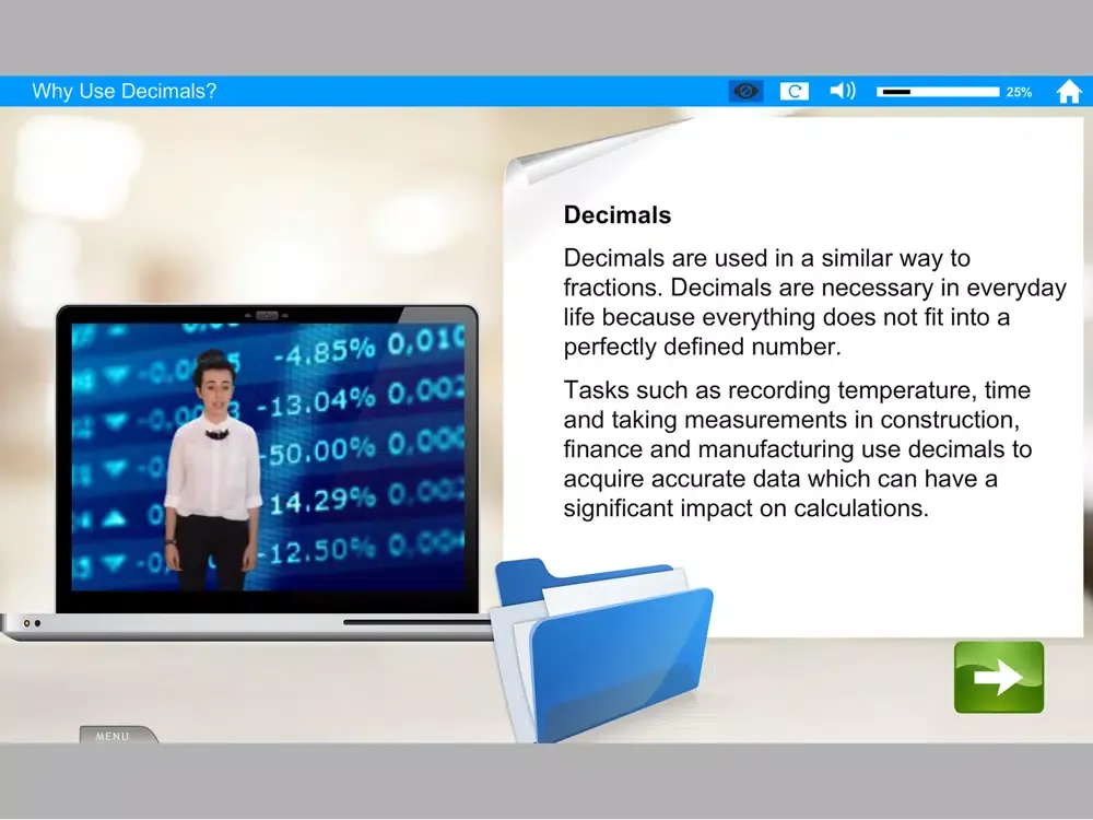 Functional Skills Maths Decimals iPad 应用截图
