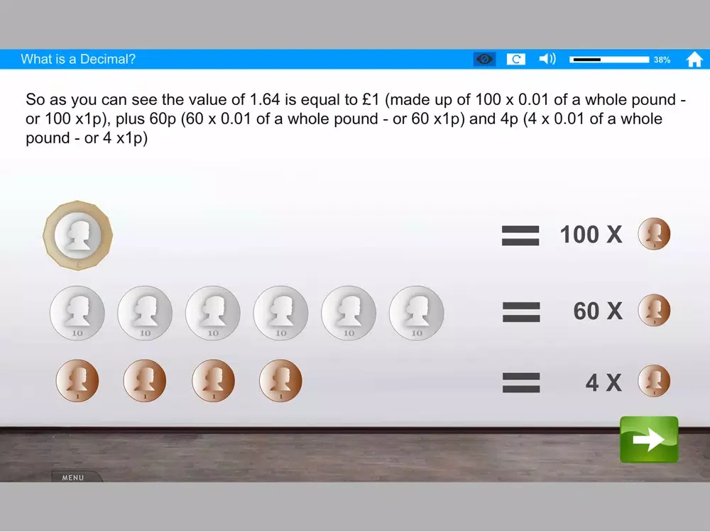 Functional Skills Maths Decimals iPad 应用截图