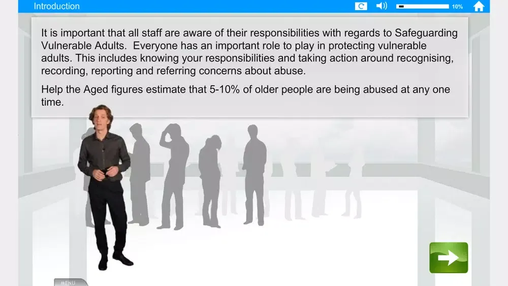 Ảnh chụp màn hình của Safeguarding Adults