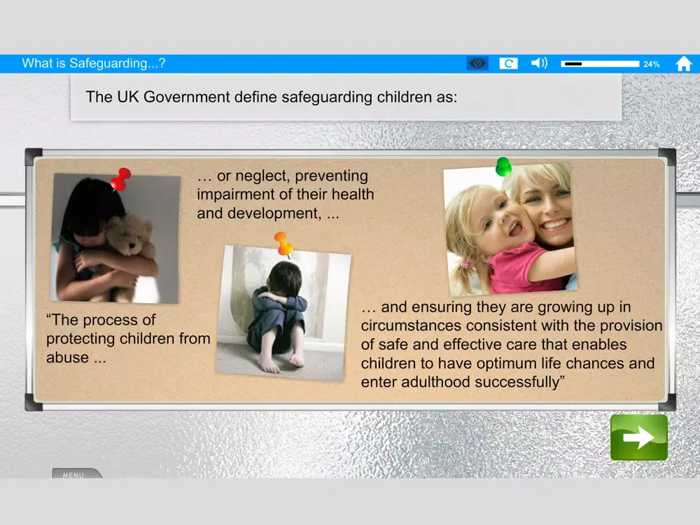 Скриншоты Safeguarding Children iPad 