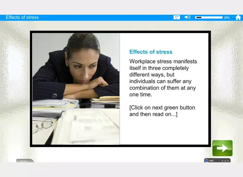 Stress at Work iPad  Screenshots