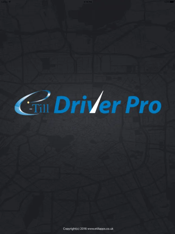 E-Till Driver Pro iPad 应用截图