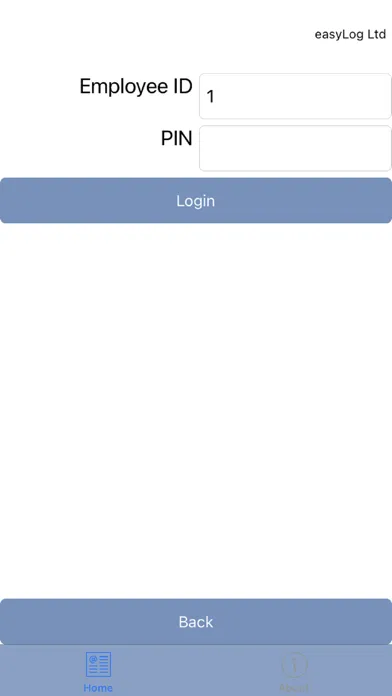 easyLog Staff Portal应用截图