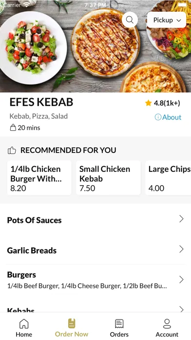 Efes Kebab Bridgnorth應用截圖
