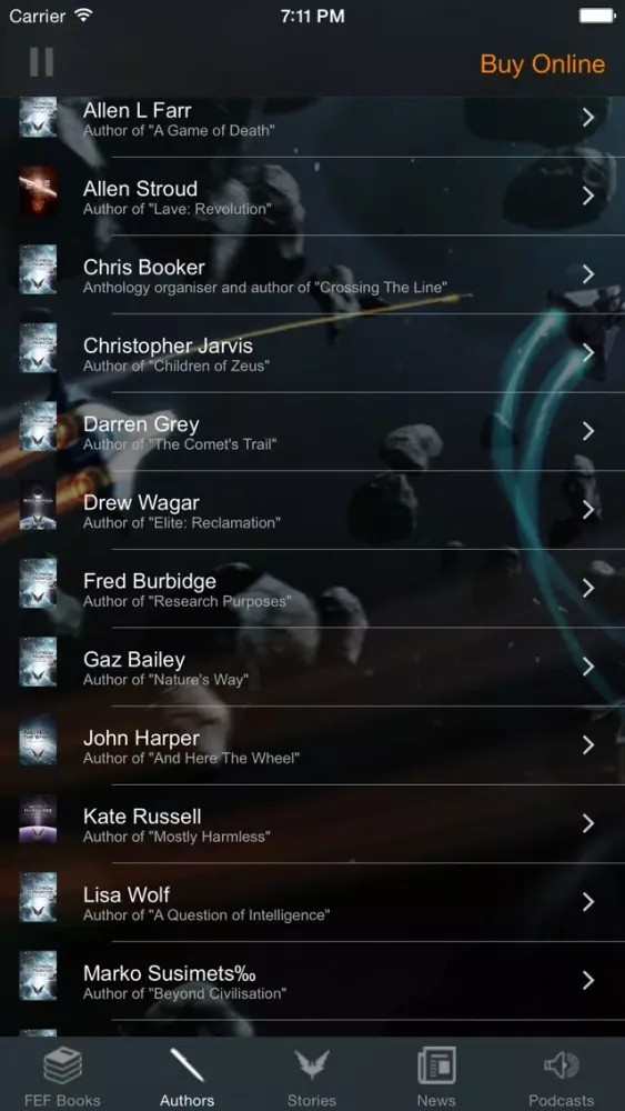 Screenshot di Fantastic Elite Fiction