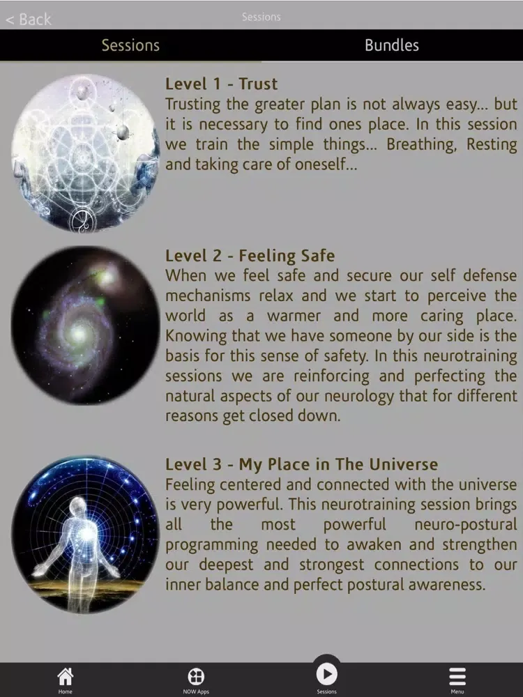 Emotional Rebalance iPad  스크린샷