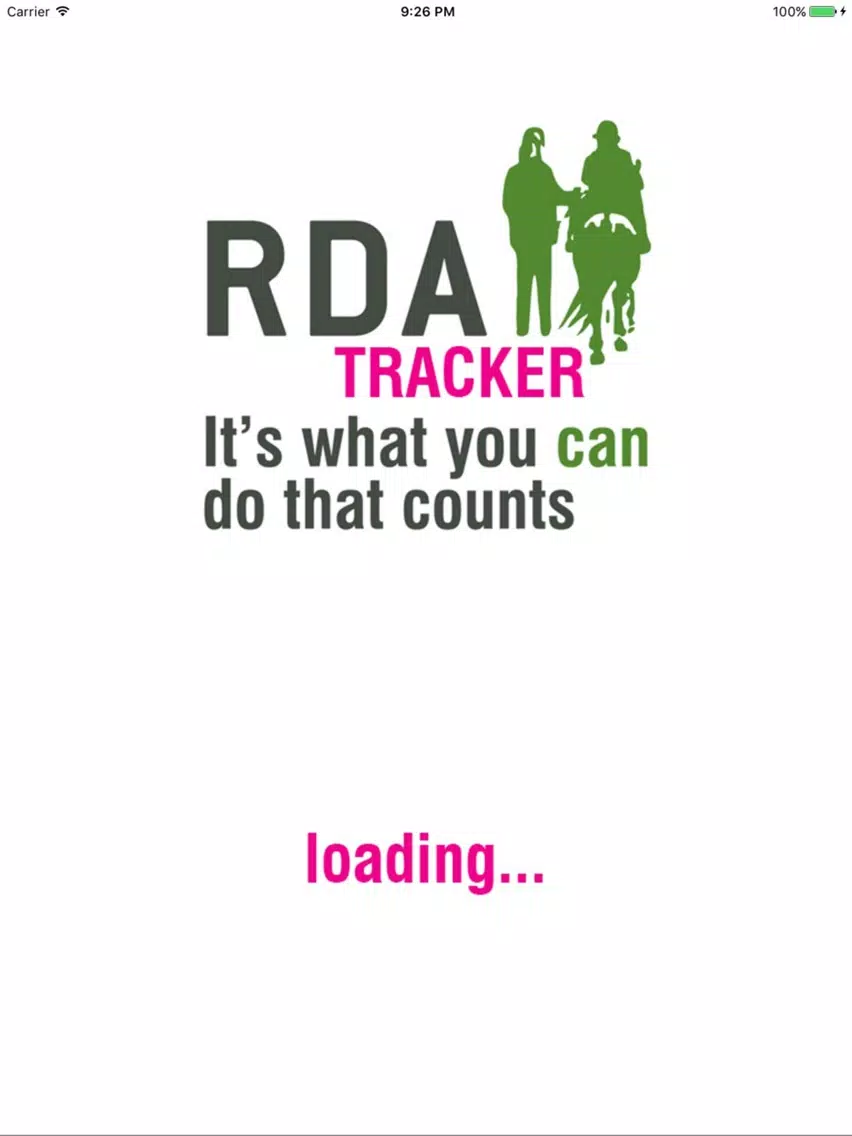 RDA Tracker iPad  스크린샷