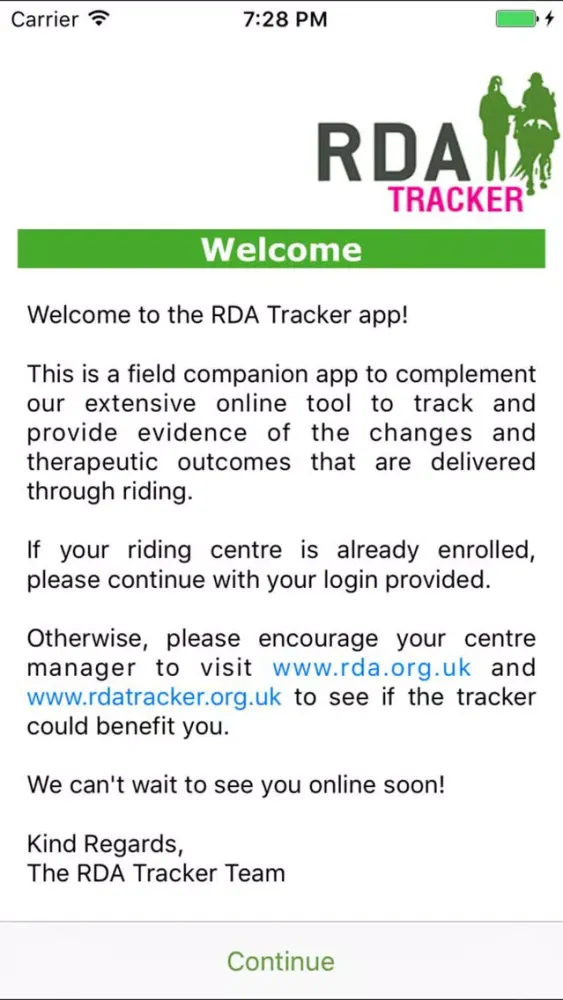 RDA Tracker 스크린샷