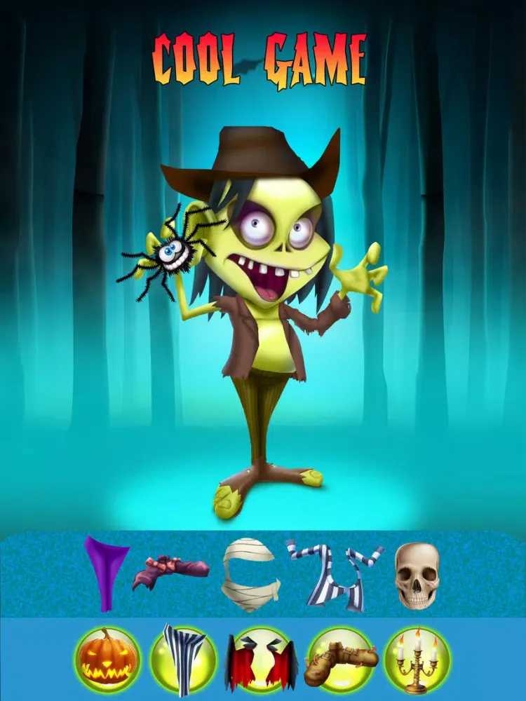 Capturas de pantalla de My Freaky Little Monsters and Zombies Dress Up Club Game - Free App iPad 