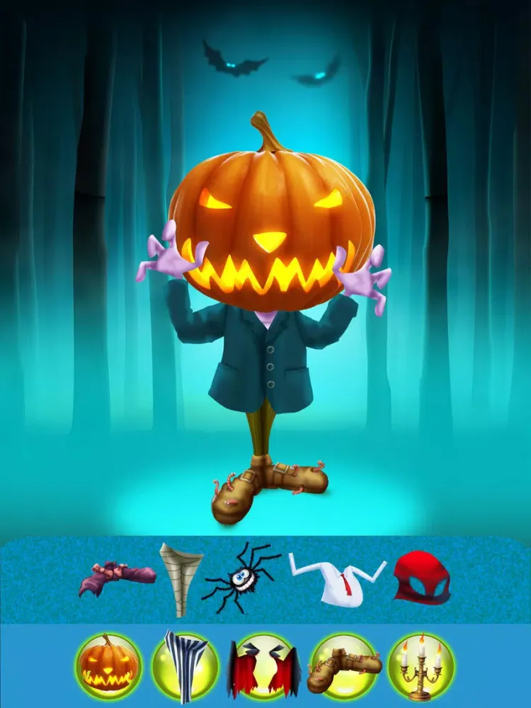 Capturas de pantalla de My Freaky Little Monsters and Zombies Dress Up Club Game - Free App iPad 