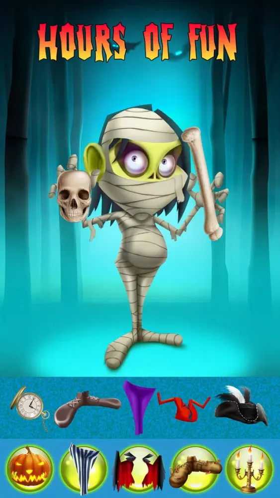 Capturas de pantalla de My Freaky Little Monsters and Zombies Dress Up Club Game - Free App