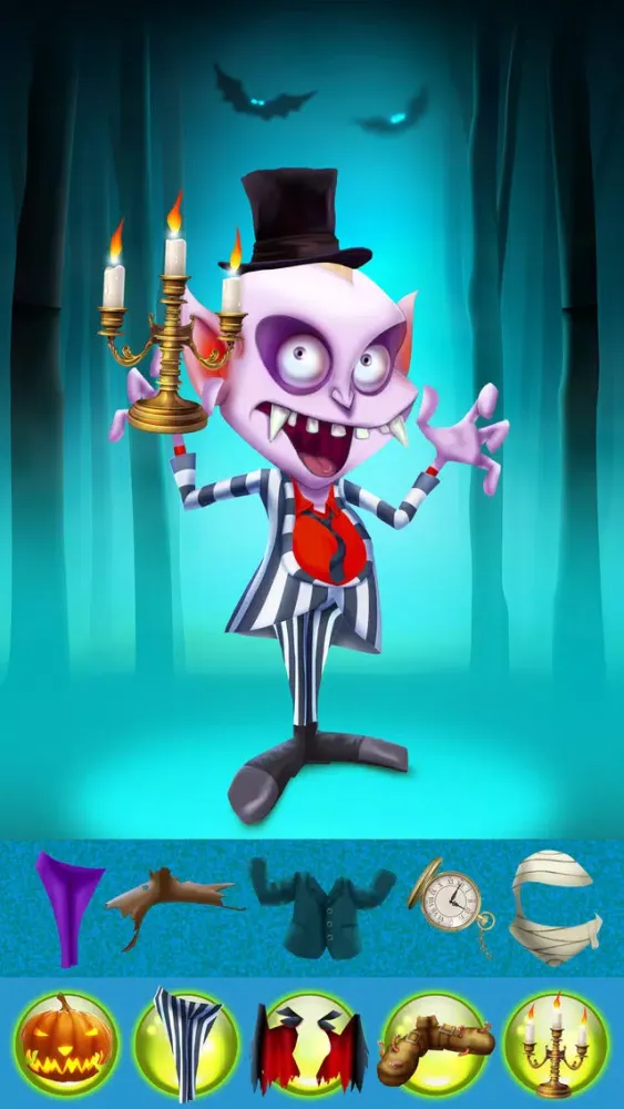 Capturas de pantalla de My Freaky Little Monsters and Zombies Dress Up Club Game - Free App