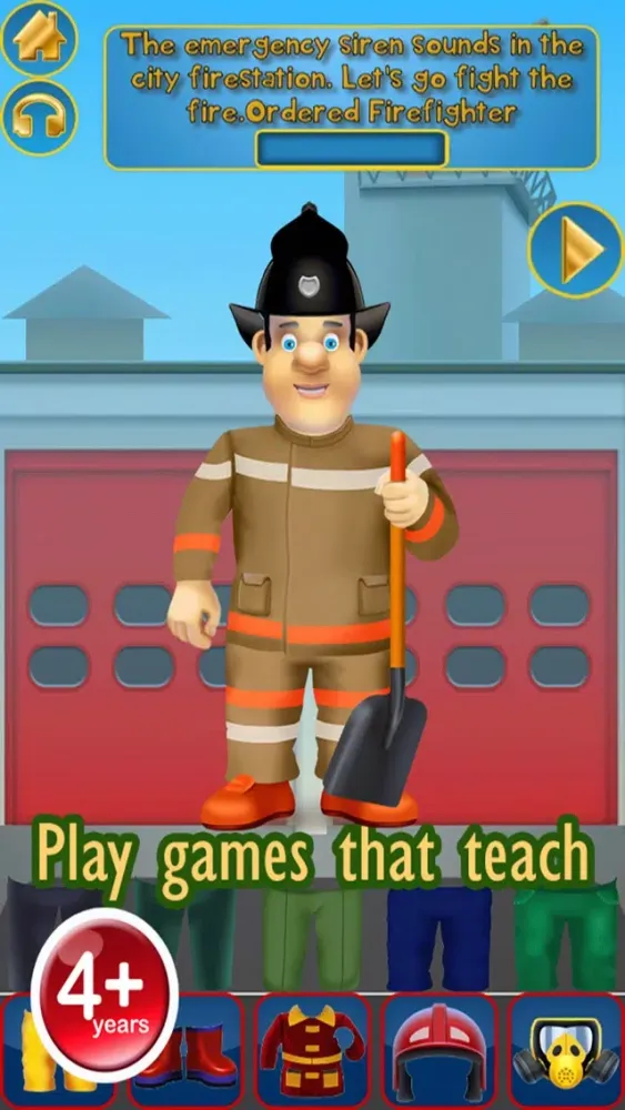 Скриншоты My Brave Fireman Rescue Design Storybook - Free Game