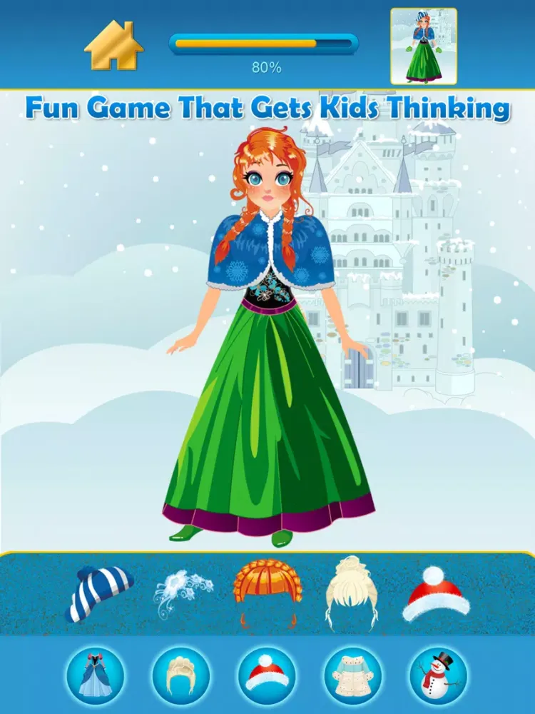 My Pretty Little Snow Princess Copy & Draw Game - Virtual World of Royal Beauty BFF Dress Up Club Edition - Free App iPad  Ekran Görüntüleri