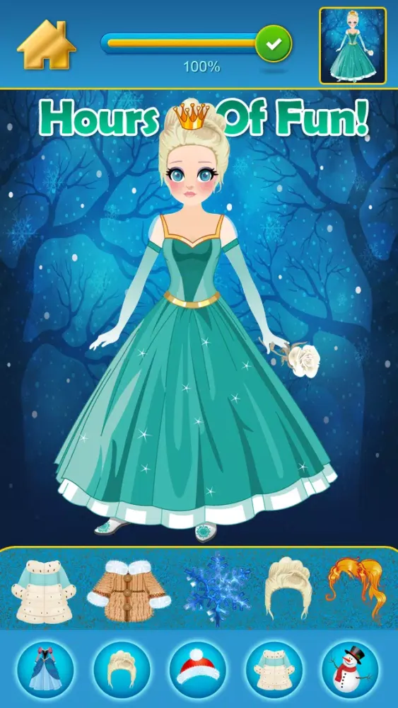 My Pretty Little Snow Princess Copy & Draw Game - Virtual World of Royal Beauty BFF Dress Up Club Edition - Free App Ekran Görüntüleri