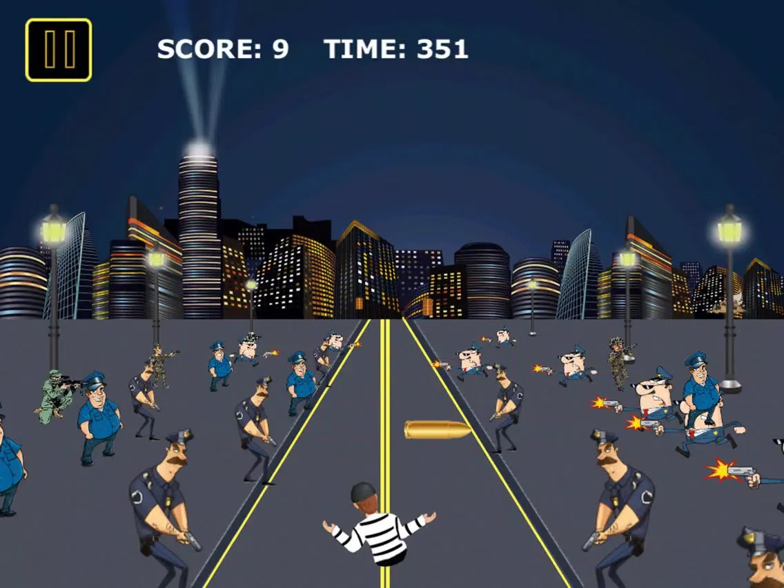 Capturas de pantalla de City Criminal Escape iPad 