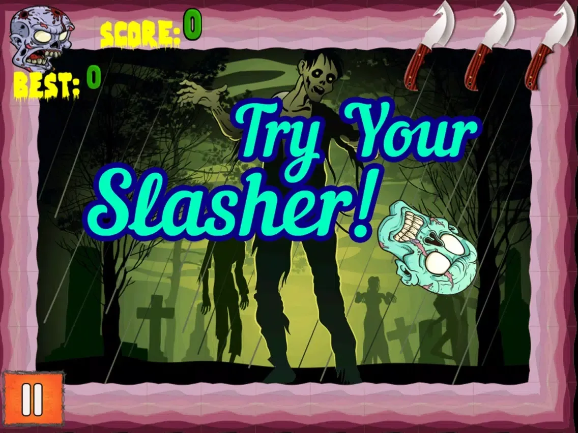 Screenshot di Angry Zombie Slasher - Epic Monster Killing Craze iPad 