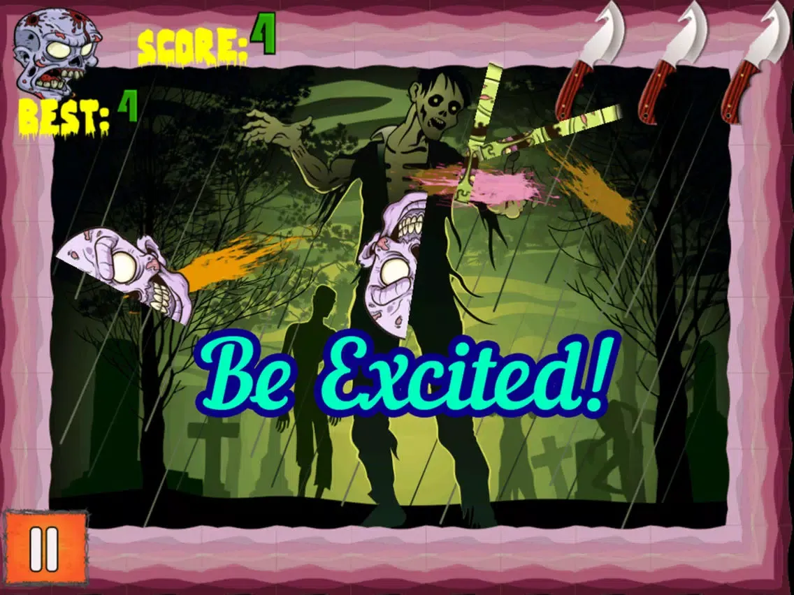 Screenshot di Angry Zombie Slasher - Epic Monster Killing Craze iPad 